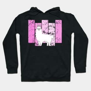 Pink Alpaca Hoodie